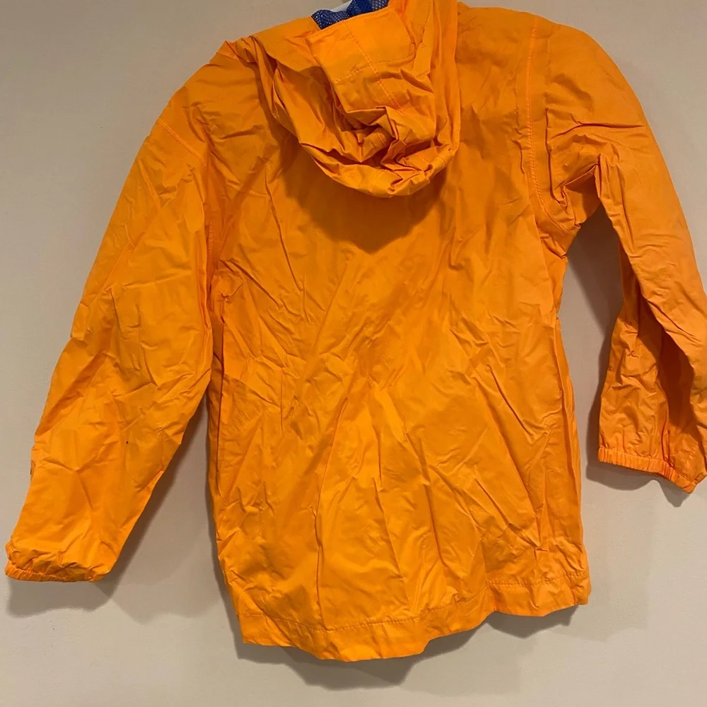 The North Face Orange Raincoat - Picture 2 of 3